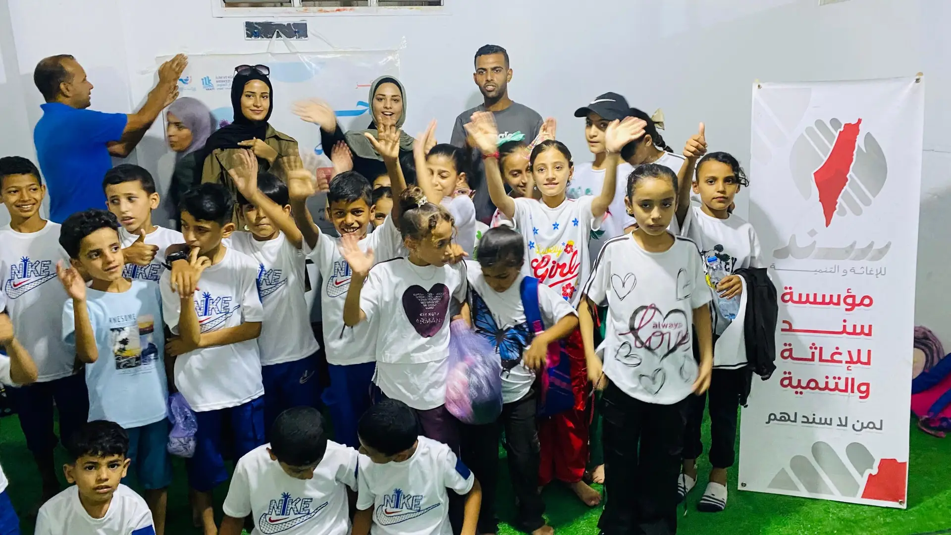 توزيع حليب الأطفال